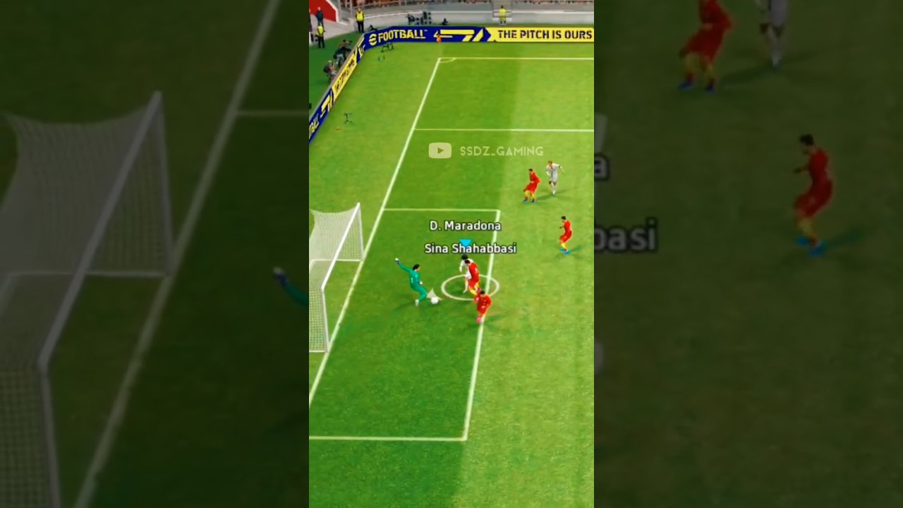 Goal Line Clearance 👀😱 || Efootball 23 Mobile || 