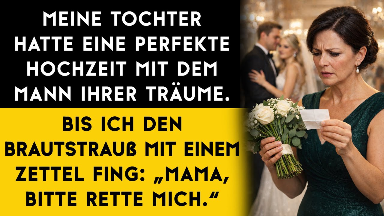 Die Hochzeit verlief gerade perfekt … bis ich den Brautstrauß fing