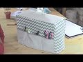 Make a sewing machine dust cover! by Debbie Shore