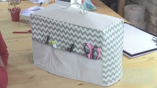 Make a sewing machine dust cover! by Debbie Shore