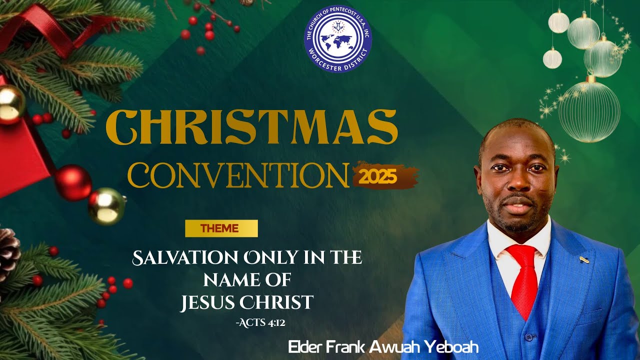 Christmas Convention Day One Evening Service | December 11th, 2025