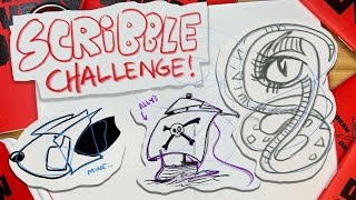 How to BREAK ART BLOCK in 20 Minutes | SCRIBBLE DRAWING Challenge