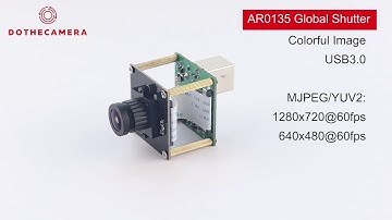 AR0135 Camera Module USB3.0 Global Shutter Colorful YUV 60fps 1.2mp 1/3-inch