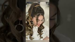 Beautiful hair styles||hair style for wedding & parties