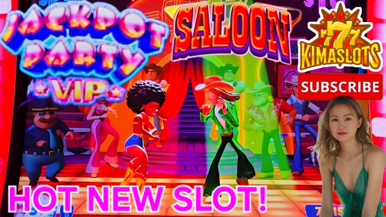 НОВЫЙ СЛОТ! "JACKPOT PARTY VIP - SALOON" 