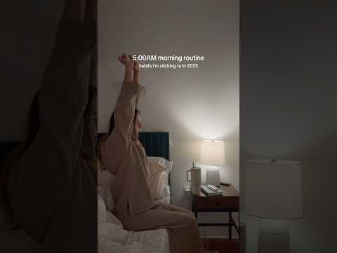 5:00AM morning routine