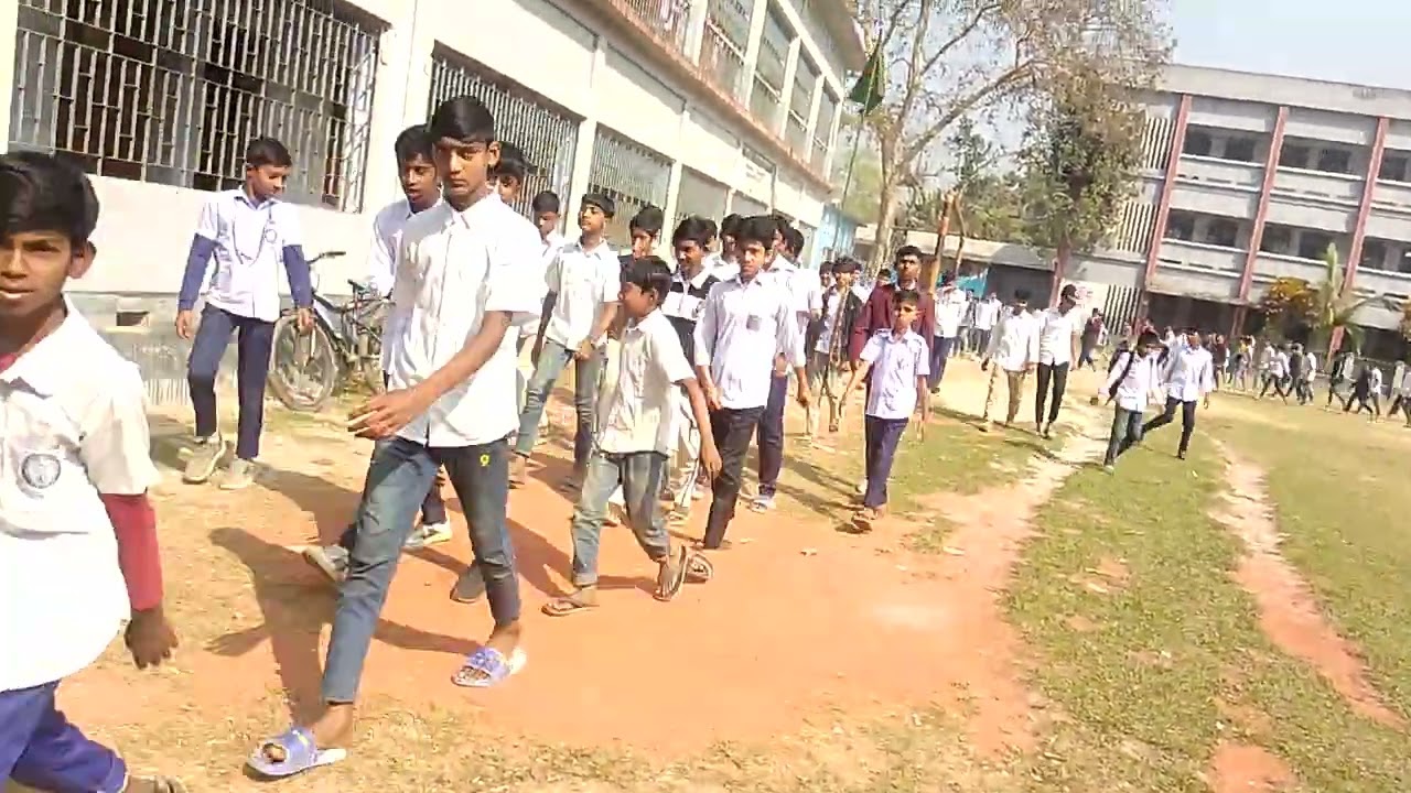 প্রাত্যহিক সমাবেশ শেষে ক্লাসে ফেরা❣️ বানিয়াগাঁতী সীতা নাথ একাডেমী স্কুল এন্ড কলেজ 