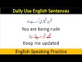 20 daily use english sentences with urdu translation for beginners  speaking practice with saba