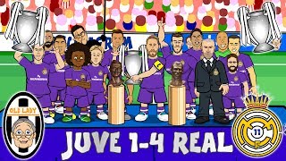 🏆JUVENTUS 1-4 REAL MADRID!🏆 Champions League Final 2017! (Goals \& Highlights)