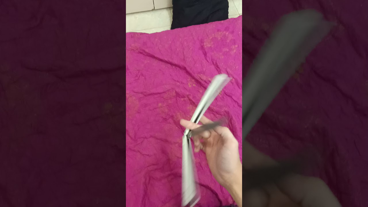 TOA Poseidon Balisong Flipping