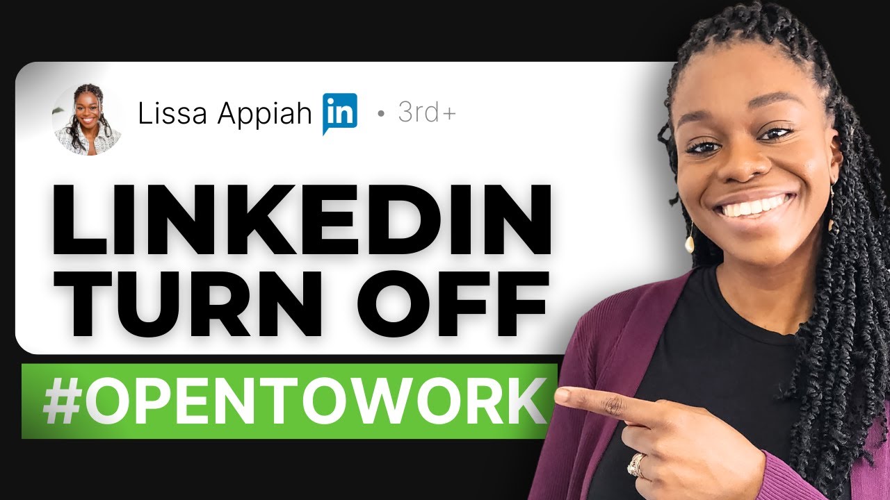 How To Turn Off Open To Work on LinkedIn | LinkedIn Profile Tips and Tricks