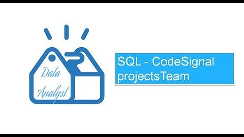 SQL - CodeSignal projectsTeam (4)