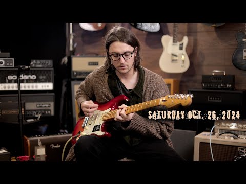 Електрогітара FENDER PLAYER II STRATOCASTER HSS MN AGED CHERRY BURST, видео 2