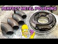 Искусство из водопроводной трубы. Polished Metal Donut. Пончик из металла.