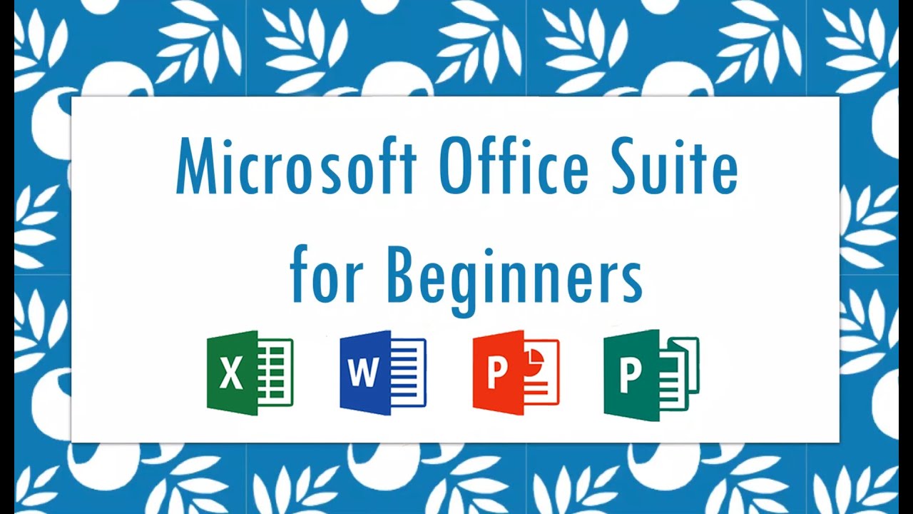 Microsoft Office Suite For Beginners