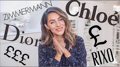 DRESS LUXURY FOR UNDER 65 | DIOR, CHLOE, ZIMMERMAN...