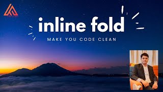 VS code tricks, inline fold Keep your code clean | Arif uz zaman