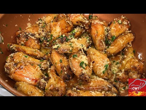 Garlic Parmesan Chicken Wings Recipe