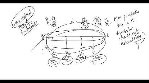 Numerical Problem  2 DC Distributor Fed at One End