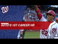19-year-old rookie Juan Soto's first MLB homer