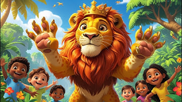 “Jungle Counting Party! 🦁🐒🦜 Learn 1 to 10 with Animal Friends 🎉|#kidslearning #nurseryrhymes #shorts