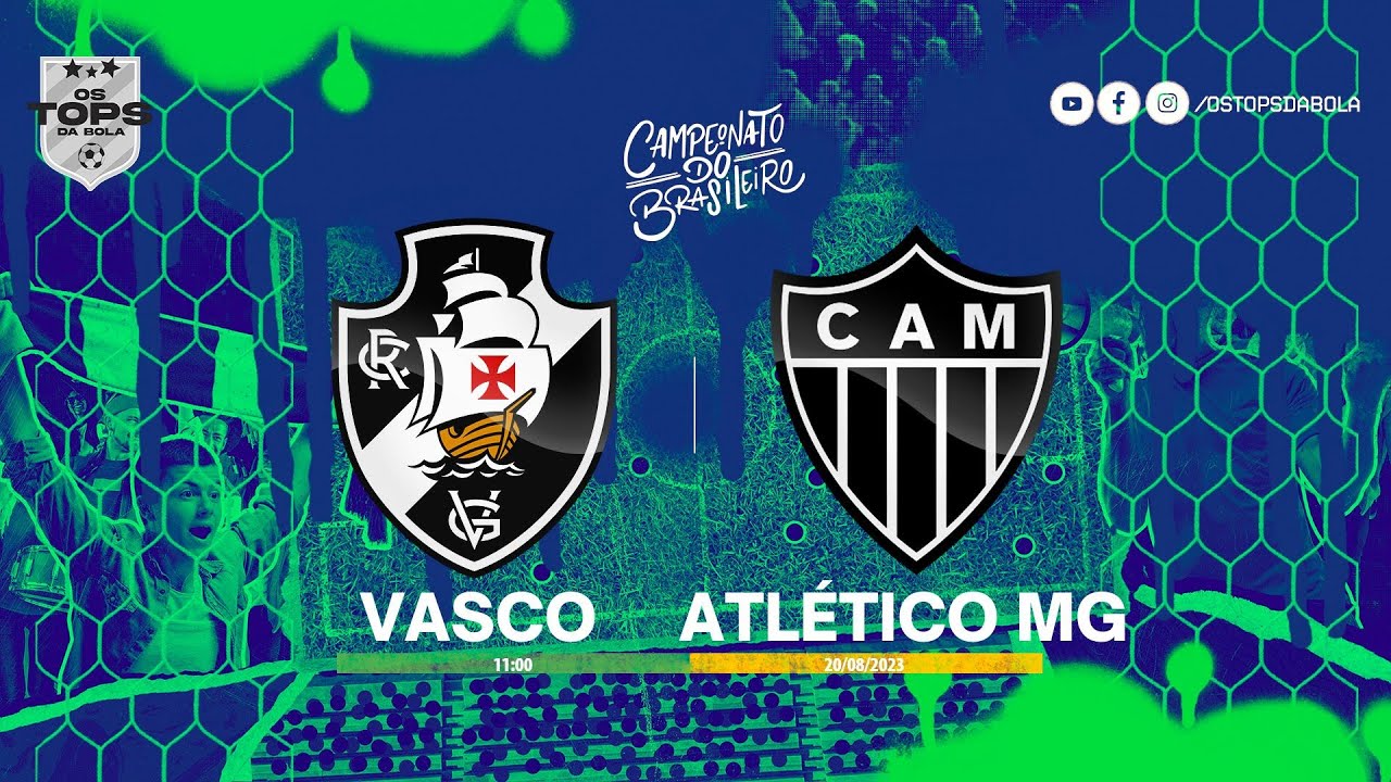 ASSISTIR JOGO DO GALO AO VIVO ONLINE GRÁTIS COM IMAGEM HOJE, 20/08? VASCO X  ATLÉTICO-MG onde assistir? Veja transmissão do JOGO DO GALO HOJE AO VIVO no