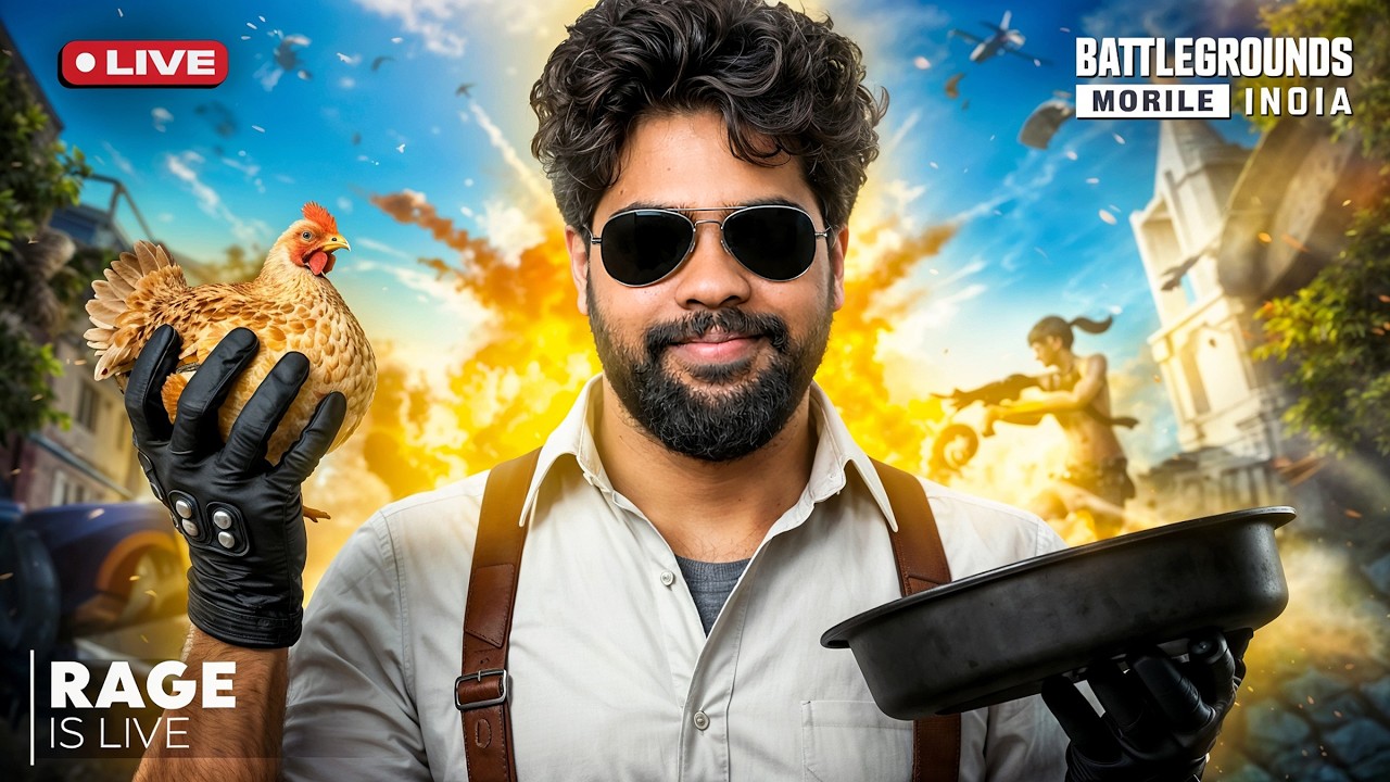Justin Ragegaming Headshot Ya Heartbreak 💔 BGMI Live | Aaj Sabka Band Bajega 😂🔥 | # ...