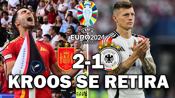 GOL AL 119 DE MERINO PARA ELIMINAR A ALEMANIA | ESPAÑA 2-1 ALEMANIA Y KROOS SE RETIRA DEL FUTBOL