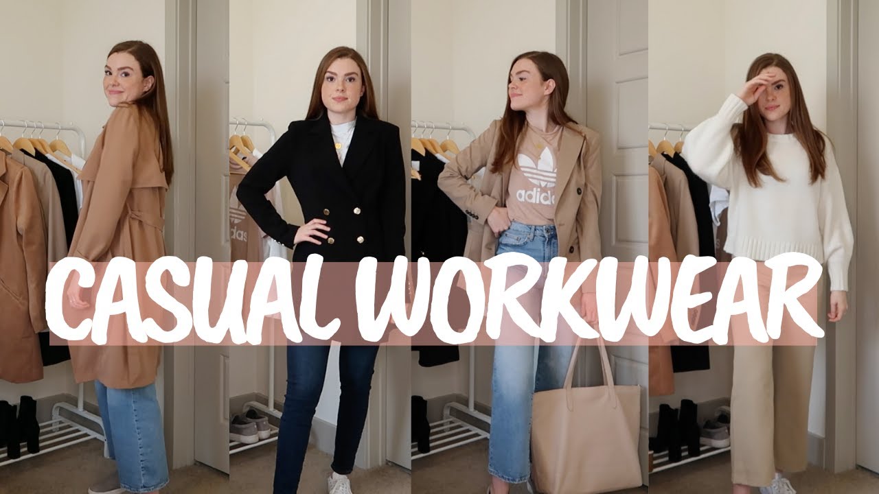 What I Wear to Work | Casual Workwear Ideas - YouTube