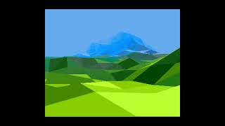 Midwinter style terrain on Acorn Archimedes A5000
