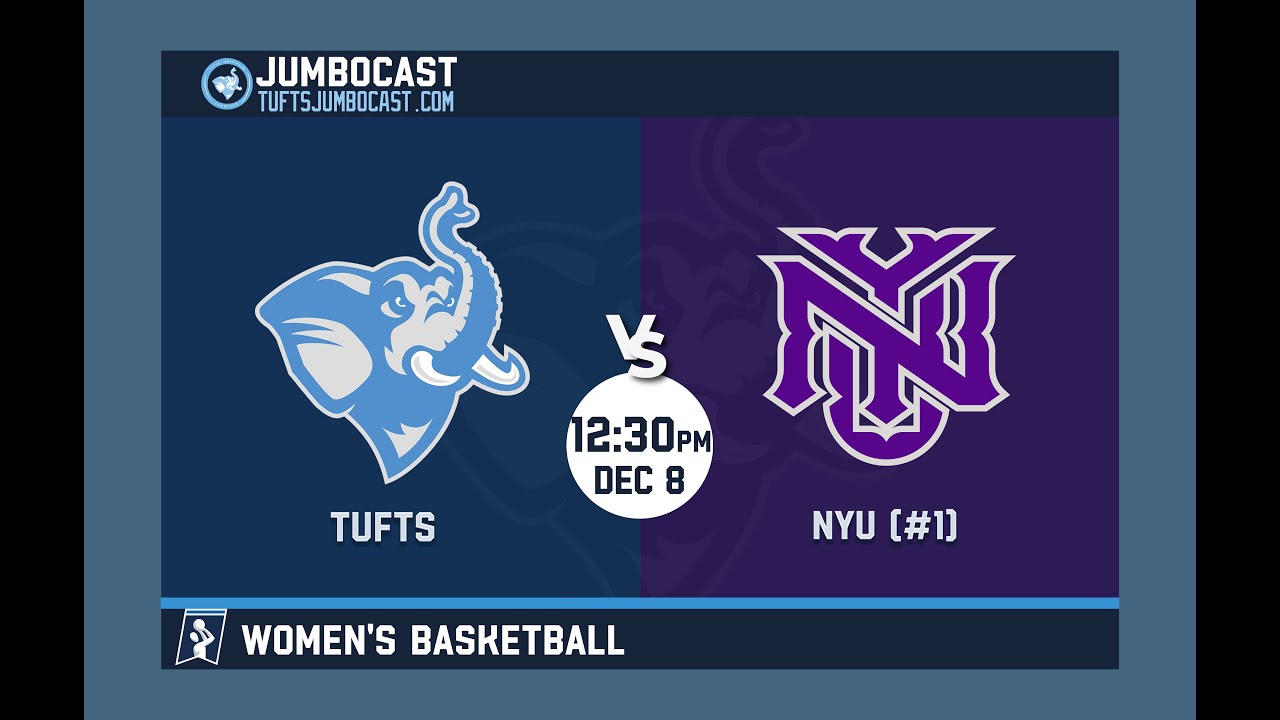 Women's basketball-12/8 @ noon- #1 NYU vs. Tufts
