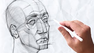 Как ПРАВИЛЬНО рисовать человеческую голову / Skills Up School