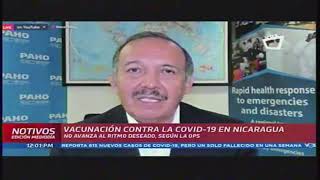 NOTIVOS VACUNACION CONTRA  COVID19 EN NICARAGUA HA AVANZADO AL RITMO  DESEADO SEGUN OPS 08 SEPTIEMBR