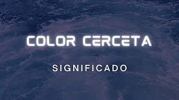 ¿Qué colores forman la cerceta?