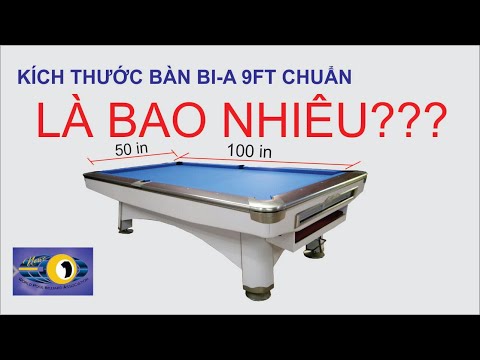 Video: Bàn bida: kích thước. Kích thước của bàn bida Nga, giá cả, hình ảnh