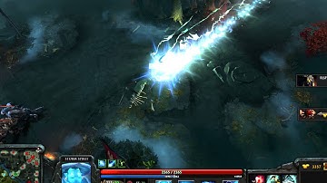 Dota 2 Damned Storm Spirit Whole Map Ball Lightning