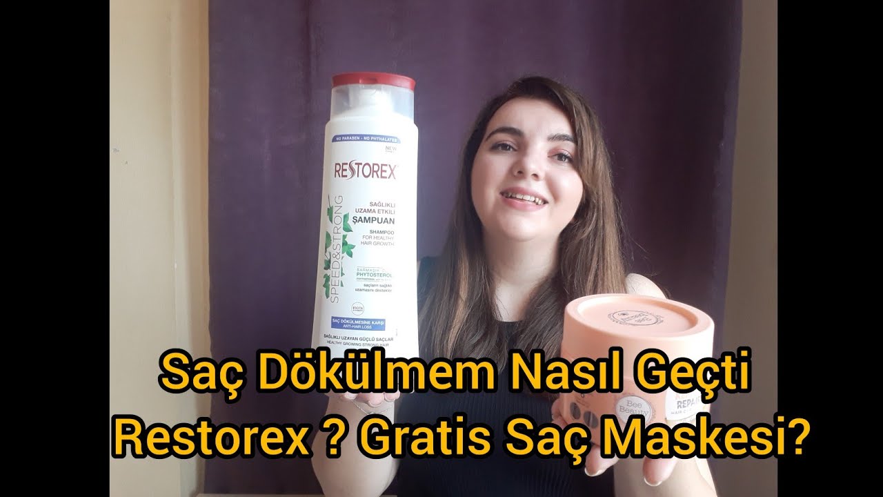 Sac Dokulmem Nasil Azaldi Gratis Sac Bakim Maskesi Restorex Sampuan Kullanimi Youtube