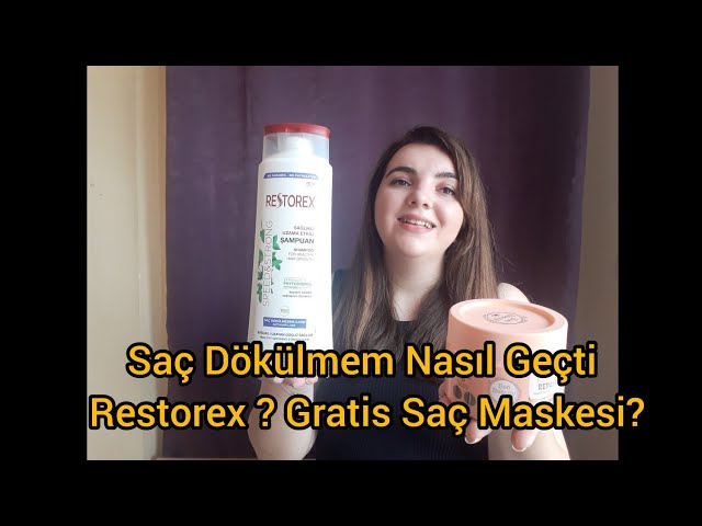 Saç Dökülmem Nasıl Azaldı ? / Gratis Saç Bakım Maskesi / Restorex Şampuan  Kullanımı - YouTube