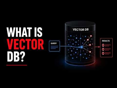 What is Vector Database (Visual Breakdown)?