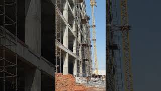 Tower crane Lifting Work #construction #civilengineering