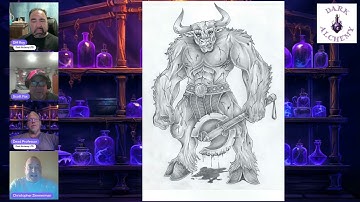 No DM Dungeon Crawling? Christopher Zimmerman and artist Scott Fox from Labyrinth Adventures.