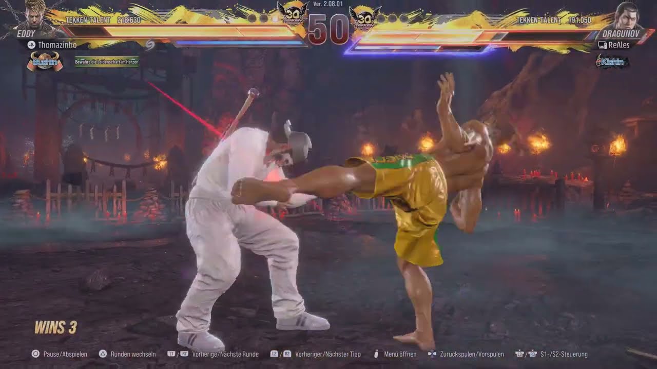 TEKKEN8 | Eddy Gordo vs Dragunov 4K