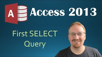 11. First SELECT Query (Programming in Microsoft Access 2013) 🎓