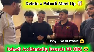 TG Delete & Pahadi Meetup ❤️ Accidentally Reveals KD ORG 🤯 Funny Clips 😀 screenshot 4
