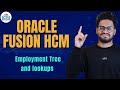Oracle Fusion HCM Employment Tree and Lookups | Learn Oracle Fusion HCM Course | CyberBrainer