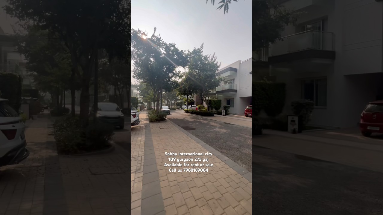 Sobha international city villas sec 109 gurgaon Dwarka Expressway ~
