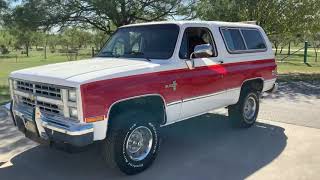 1985 Chevrolet K-5 Blazer 305 V8 4x4 AC PS PB from Las Vegas Great Body