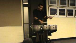 Daniel Recoder Tenor I&E 2010 Blue Devils B Quad Line