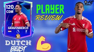 RYAN GRAVENBERCH REVIEW 🔥 | UCL DREAMCHASERS EVENT | TRASH CDM ? | FC MOBILE | HINDI PLAYER REVIEW 🎮