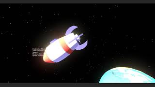 Famous Unity Game Engine - Hohmann Transfer Orbit Profile
